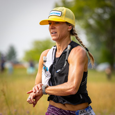 Jess 25K Finish - Photo Credit Mike Wheeler