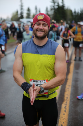 Joe Delano Relaxed and Ready to Race - Photo Credit Cary Johnson