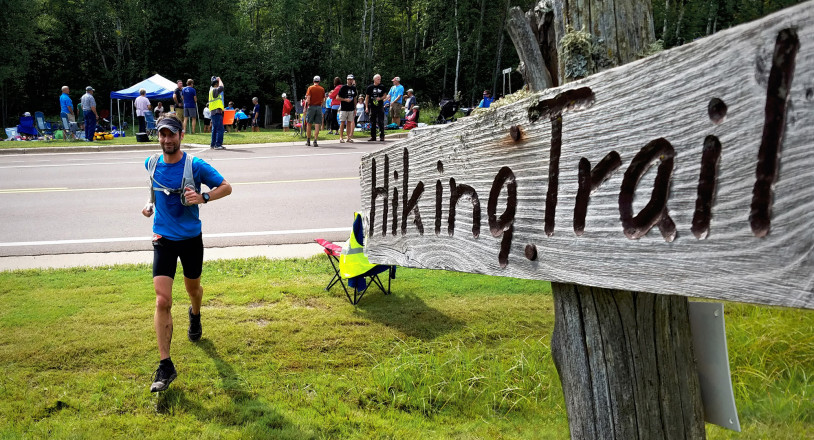 Joe Uhan Silver Bay 25 Miles In - Photo Credit John Storkamp