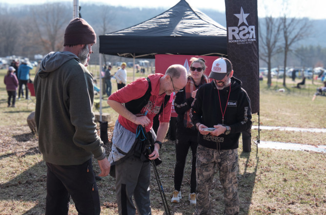 John Hagen Finishing The 100 Mile in 2025 - Photo Credit Jason Linn