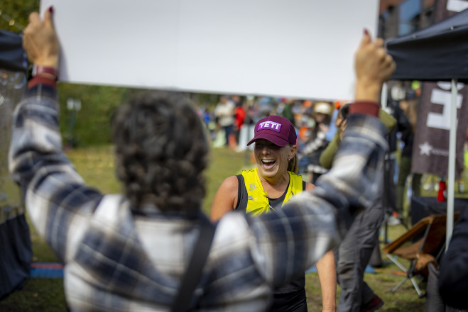 Kelli with MMM Number 10 SFTR 2025 - Photo Credit Tone Coughlin