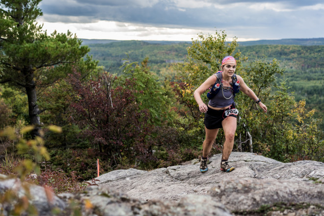 Kelly Teeselink Enroute to Her 2019 Superior 100 Win - Photo Credit Ian Corless