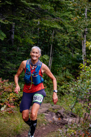 Laura Feeling Great at Temperance River SFTR 2025 - Photo Credit Katrina Gaisford