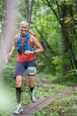 Laura Navigating the Boardwalks SFTR 2025 - Photo Credit Tryg Solberg