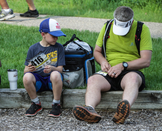 Leaning from Dad - Photo Credit Pat Lehnherr