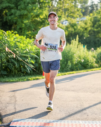 Looking Fresh at the Finish of ESTRS Leb 7 in 2025 - Photo Credit Scott Rokis