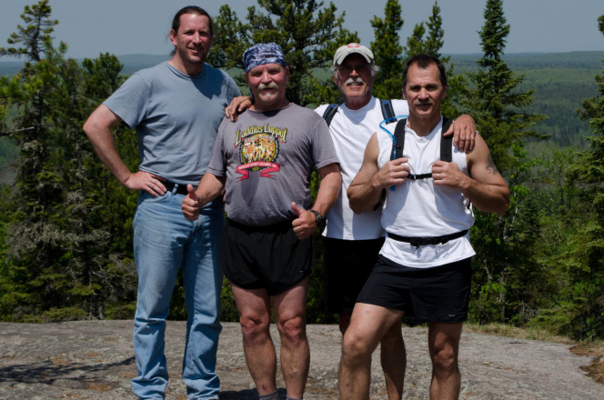 MN Dog Pack Members - LtoR Turbo Dog, Moxie Dog, Lost Dog, Junkyard Dog - Photo Todd Rowe