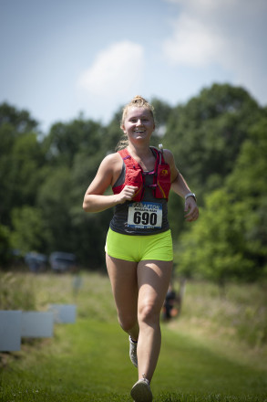 Makaria Joyful at the Finish - Photo Credit Bill Kelley
