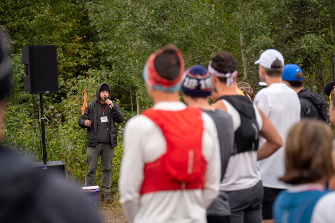 Marathon Pre Race Announcements in 2025 - Photo Credit Tryg Solberg