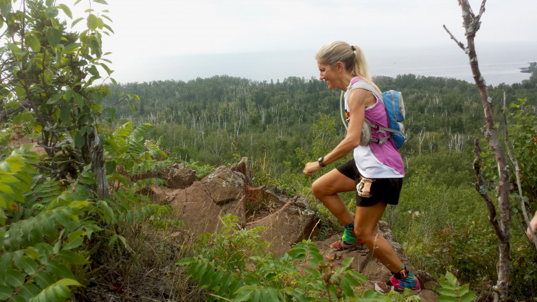 Maria Barton High Above Lake Superior - Photo Credit John Storkamp