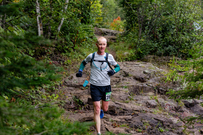 Matt M at Temperance River SFTR 2025 - Photo Credit Katrina Gaisford