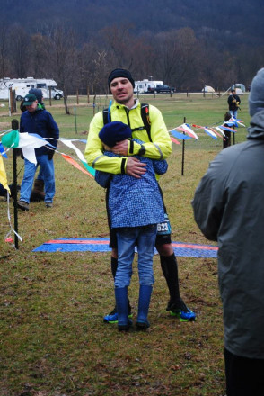 Matthew Wilson Finishes the 50 Mile gets the Greatest Gift - Photo Credit Kelcey Knott