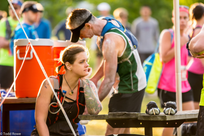 Meredith Pre-Race Chill - Photo Credit Todd Rowe