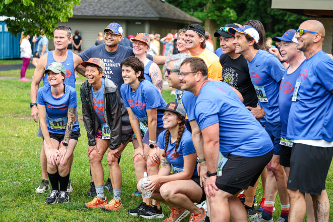 MiMS Distance Team Ready to Run - Photo Credit Scott Rokis