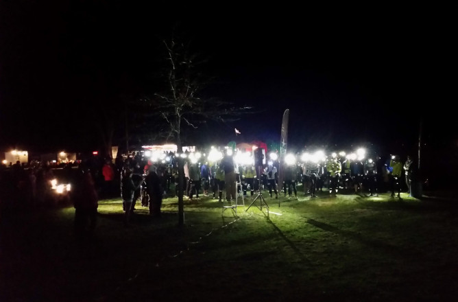 Mindnight 50 Mile Start - Photo Credit Erik Lindstrom