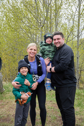 Mom at the Finish - Photo Credit Christine Armbruster