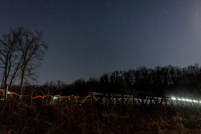 Night Falls Over Zumbro - Photo Credit Jamison Swift