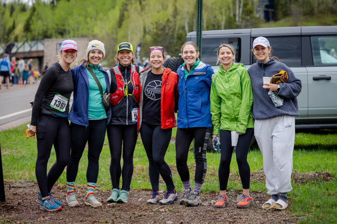 Pals at the Start of Superior in 2025 - Photo Credit Mike Wheeler
