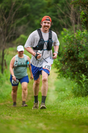 Patrick Finish Up a Great 50K in 2025 - Photo Credit Scott Rokis