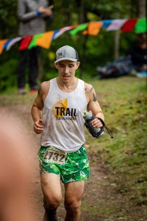 Patrick Finishing Up the Marathon - Photo Credit Mike Wheeler