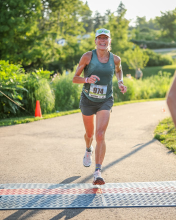 Perfect Night For a Trail Run - Photo Credit Scott Rokis