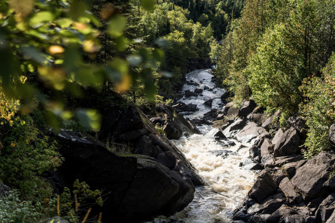 Poplar River Raging - Photo Credit Ian Corless