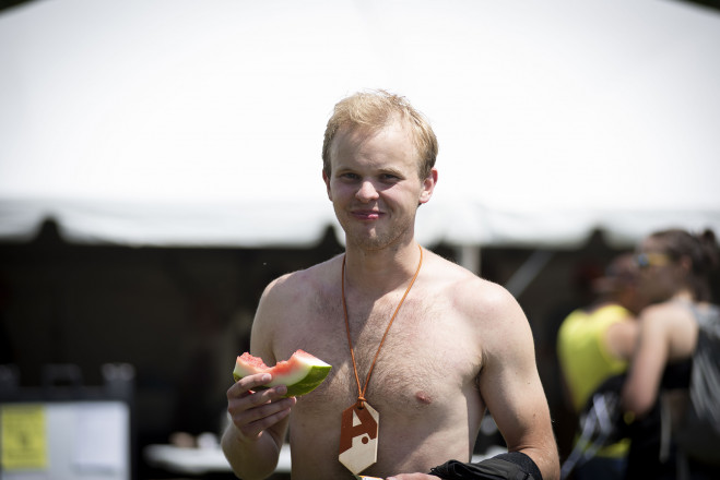 Post Race Refueling - Photo Credit Bill Kelley