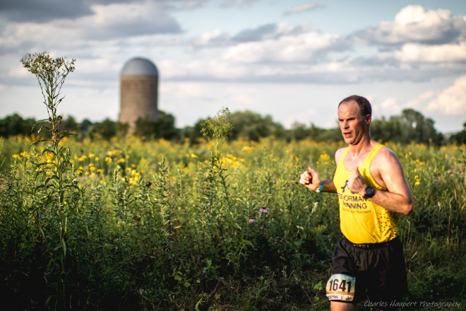 Prairie Running at Spring Lake Park - Photo Credit Charles Haupert