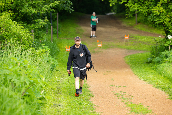 RD John Tuning Up the Markings - Photo Credit Scott Rokis