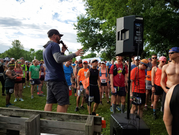 Race Director John Pre Race - Photo Credit Victoria Olson