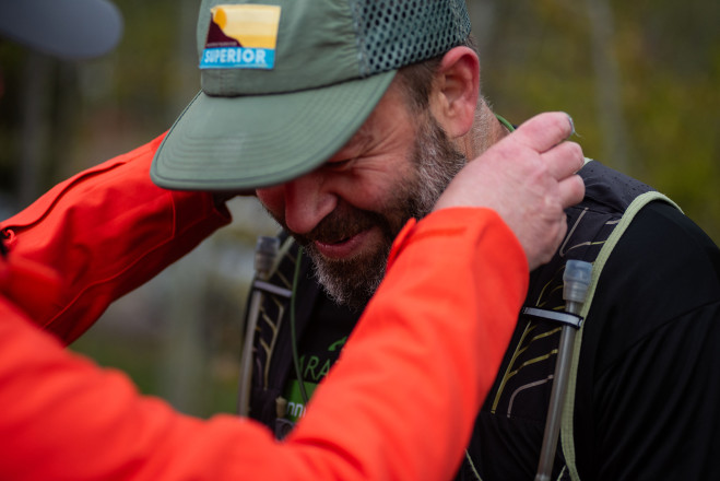 Receiving a Medal - Photo Credit Bill Kelley