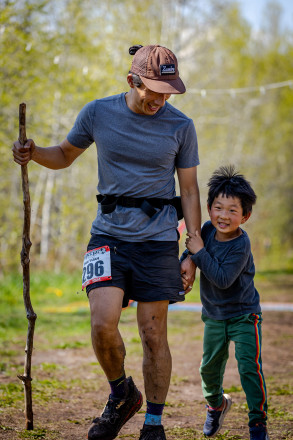 Reunited with Dad - Photo Credit Mike Wheeler