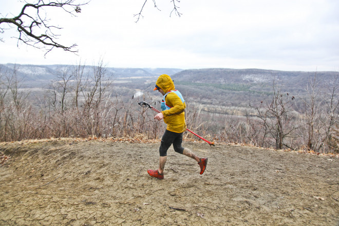 Rob Henderson on The Ridge 2018 - Photo Credit Eric Hadtrath