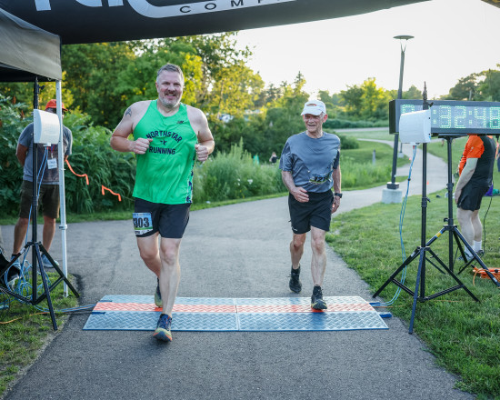 Robbie and Gary Hanging Tight - Photo Credit Scott Rokis
