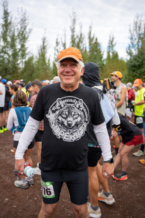 Runner and Volunteer Doug SFTR 2025 - Photo Credit Tryg Solberg