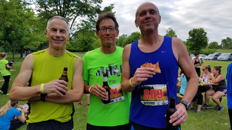 Running Beer Pizza All Good - Photo Credit John Storkamp