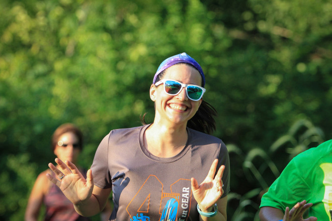 Running Happy - Photo Credit Pat Lehnherr