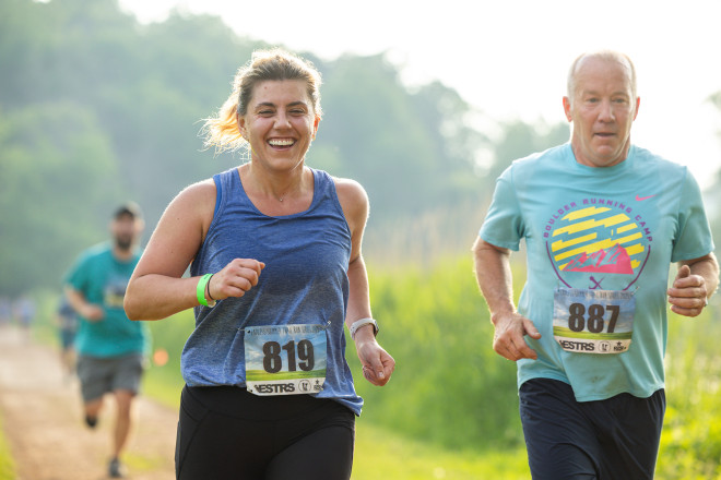Running Together - Photo Credit Scott Rokis