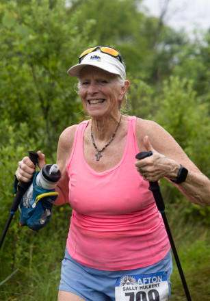 Sally All Smiles on a Rainy Afton Day - Photo Credit John Schultz