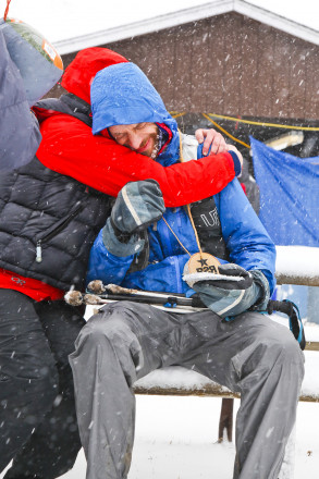 Scott Coles Overcome with Emotion - Photo Credit Eric Hadtrath