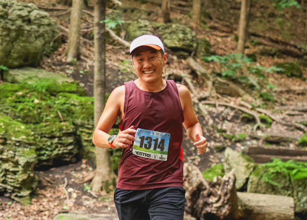So Happy at ESTRS SLP 5MI in 2025 - Photo Credit Scott Rokis copy