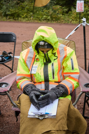 Staying Warm and Getting Rest SFTR 2025 - Photo Credit Christine Armbruster