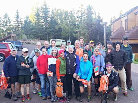 Superior 100 Trail Marking Crew - Photo Credit Erik Lindstrom