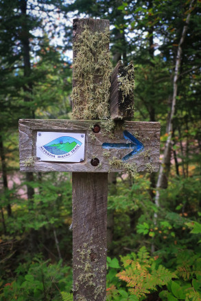 Superior Hiking Trail Sign SFTR 2025 - Photo Credit Jon Knutson