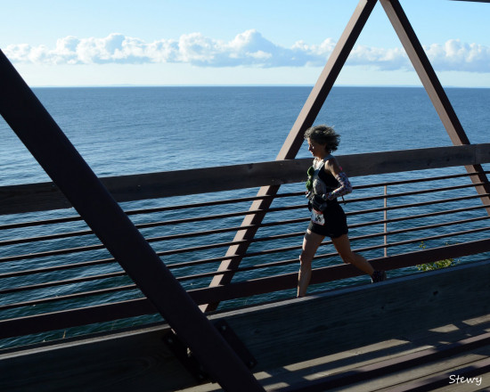 Susan Donnelly Cruising the Early Miles - Photo Credit John Stewart