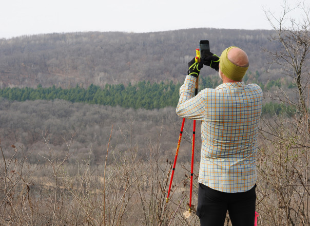 Taking in the Views from Scenic Overlook - Photo Credit Kevin Langton