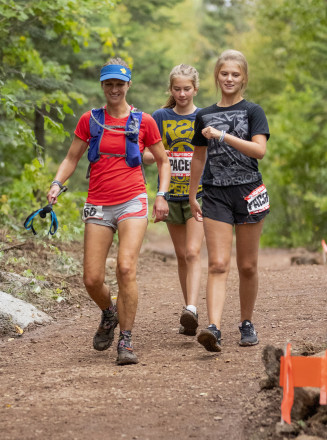 Tammy Paced By Her Daughters - Photo Credit Dan LaPlante