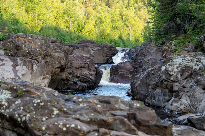 Temperance River Cascades - Photo Credit Kent Keeler