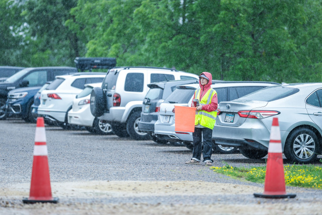 Thank You Parking Volunteers - Photo Credit Scott Rokis