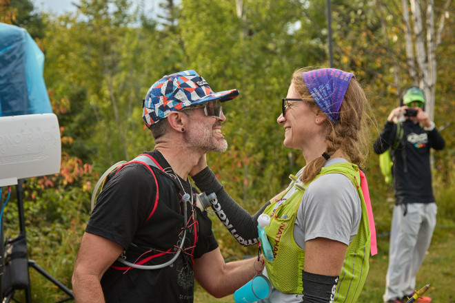 The Couple That Runs 100's Together SFTR 2025 - Photo Credit Christine Armbruster